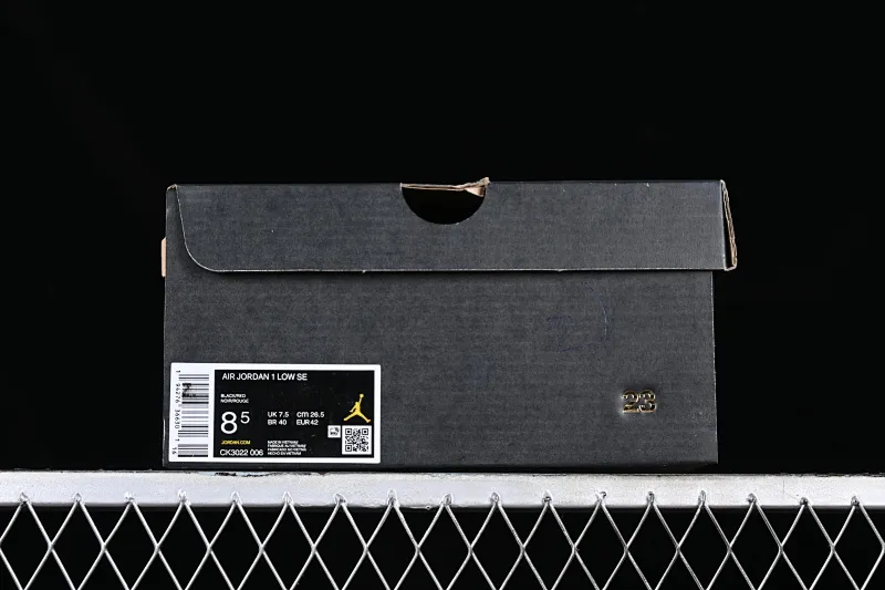All categories Air Jordan Jordan series basketball shoes Air Jordan 1 Low Z version Air Jordan 1 Low "Red Orbit" AJ1 Joe 1 track black and red low-top cultural casual sneakers CK3022-006